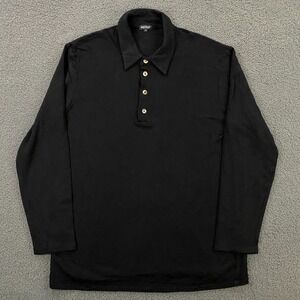 Bleusalt Polo Shirt Mens Large, 3 Fleece Sweater Lensing Modal Super‎ Soft Black